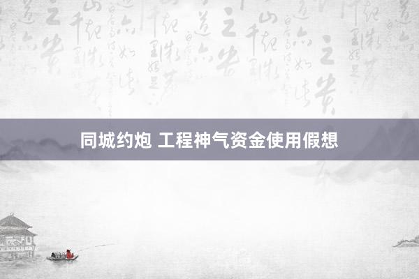 同城约炮 工程神气资金使用假想