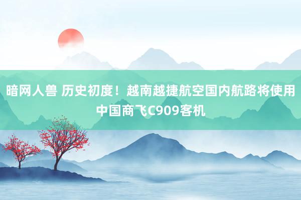 暗网人兽 历史初度！越南越捷航空国内航路将使用中国商飞C909客机