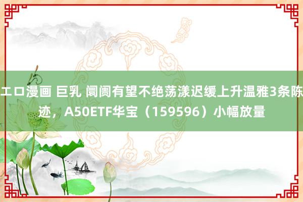 エロ漫画 巨乳 阛阓有望不绝荡漾迟缓上升温雅3条陈迹，A50ETF华宝（159596）小幅放量