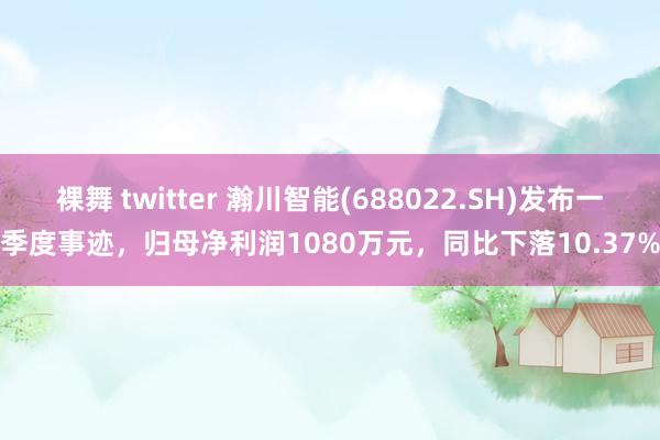 裸舞 twitter 瀚川智能(688022.SH)发布一季度事迹，归母净利润1080万元，同比下落10.37%